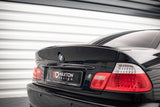 Maxton Design - Rear Spoiler "M3 CSL Look" BMW Series 3 E46 Coupe