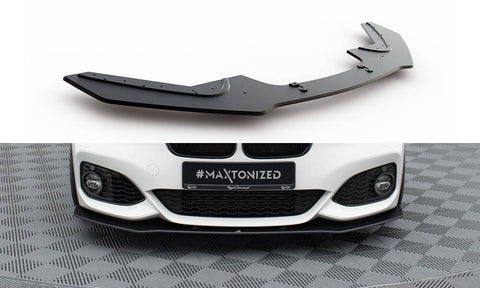 Maxton Design - Racing Durability Front Splitter V.3 BMW Series 1 F20 M-Pack (Facelift) / M140i