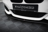 Maxton Design - Racing Durability Front Splitter V.3 BMW Series 1 F20 M-Pack (Facelift) / M140i