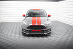 Maxton Design - Racing Front Splitter V.1 Ford Focus ST MK3 (Facelift)