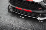 Maxton Design - Racing Front Splitter V.2 Ford Focus ST MK3 (Facelift)