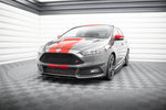 Maxton Design - Racing Front Splitter V.3 Ford Focus ST MK3 (Facelift)