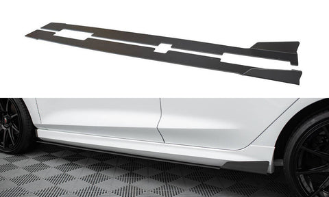 Maxton Design - Racing Side Skirts Diffusers V.1 Ford Fiesta ST / ST-Line MK8