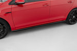 Maxton Design - Racing Side Skirts Diffusers Volkswagen Golf R / R-Line MK7.5