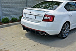 Maxton Design - Rear Diffuser Skoda Octavia RS MK3 / MK3 FL Hatchback / Estate