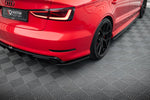 Maxton Design - Rear Side Splitters Audi S3 8V Sedan