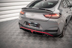 Maxton Design - Rear Side Splitters Hyundai I30 N-Line Fastback MK3 (Facelift)