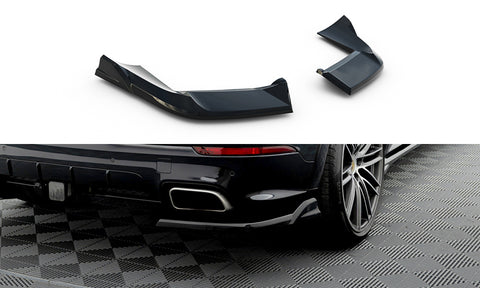 Maxton Design - Rear Side Splitters Porsche Cayenne Sport Design MK3