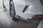 Maxton Design - Rear Side Splitters V.2 + Flaps Skoda Octavia RS MK4