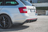 Maxton Design - Rear Side Splitters V.2 Skoda Octavia RS MK3 / MK3 FL Hatchback / Estate