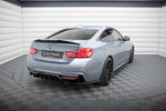 Maxton Design - Rear Side Splitters V.4 BMW Series 4 Coupe M-Pack F32