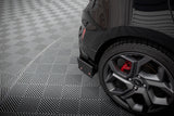 Maxton Design - Rear Side Splitters V.4 + Flaps Ford Fiesta ST MK8