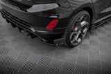 Maxton Design - Rear Side Splitters V.4 + Flaps Ford Fiesta ST MK8