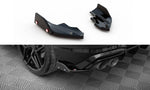 Maxton Design - Rear Side Splitters + Flaps V.6 Volkswagen Golf R MK8