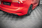 Maxton Design - Rear Side Splitters V.8 Ford Focus Estate ST MK4