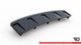 Maxton Design - Central Rear Splitter (with vertical bars) Audi A7 S-Line C7 FL