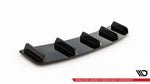 Maxton Design - Central Rear Splitter (with vertical bars) Audi A7 S-Line C7 FL