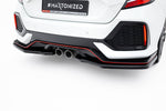 Maxton Design - Rear Splitter V.2 Honda Civic Sport MK10 (Facelift)