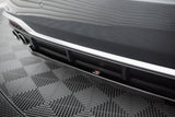 Maxton Design - Central Rear Splitter Audi S5 Sportback F5 Facelift