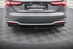 Maxton Design - Central Rear Splitter Audi S5 Sportback F5 Facelift Rear Diffuser Maxton Design royalty-bespoke.myshopify.com 