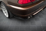 Maxton Design - Rear Splitter (with vertical bars) BMW Series 3 E46 M-Pack Coupe