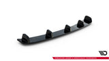 Maxton Design - Rear Splitter (with vertical bars) BMW Series 3 E46 M-Pack Coupe