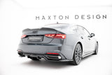 Maxton Design - Rear Splitter (with Vertical Bars) Audi A5 F5 (Facelift)