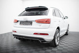 Maxton Design - Central Rear Splitter (with Vertical Bars) Audi Q3 S-Line 8U