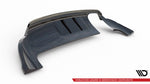 Maxton Design - Central Rear Splitter (with Vertical Bars) Audi Q3 S-Line 8U