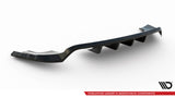 Maxton Design - Central Rear Splitter (with Vertical Bars) Audi Q3 S-Line 8U