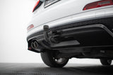 Maxton Design - Central Rear Splitter (with Vertical Bars) Audi Q3 S-Line 8U