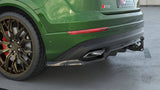 Maxton Design - Rear Splitter (with Vertical Bars) Audi Q8 MK1 (Facelift)