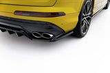 Maxton Design - Rear Splitter (with Vertical Bars) Audi SQ7 MK2 4M (Facelift)