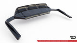 Maxton Design - Rear Splitter (with Vertical Bars) Audi SQ7 MK2 4M (Facelift)