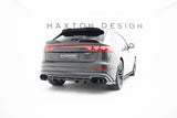 Maxton Design - Rear Splitter (with Vertical Bars) Audi Q8 S-Line / SQ8 (Facelift)