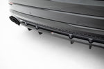 Maxton Design - Rear Splitter (with Vertical Bars) Audi Q8 S-Line / SQ8 (Facelift)