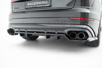 Maxton Design - Rear Splitter (with Vertical Bars) Audi Q8 S-Line / SQ8 (Facelift)