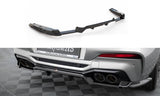 Maxton Design - Rear Splitter (with Vertical Bars) BMW X4M F98