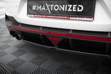 Maxton Design - Rear Splitter (With Vertical Bars) Hyundai I30N MK3 Fastback