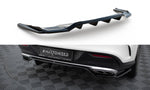 Maxton Design - Central Rear Splitter (with Vertical Bars) Mercedes Benz GLE43 AMG Coupe C292