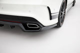 Maxton Design - Rear Splitter (with Vertical Bars) Mercedes Benz CLA-Class AMG-Line C117