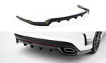 Maxton Design - Rear Splitter (with Vertical Bars) Mercedes Benz CLA-Class AMG-Line C117