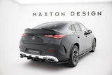 Maxton Design - Rear Splitter (with Vertical Bars) Mercedes Benz GLC-Class Coupe AMG-Line C254