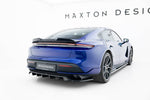 Maxton Design - Rear Splitter (with Vertical Bars) Porsche Taycan Turbo S MK1