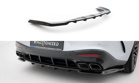 Maxton Design - Rear Splitter (with Vertical Bars) V.1 Mercedes Benz AMG GT 63 C192