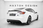 Maxton Design - Rear Splitter (with Vertical Bars) V.1 Tesla Model 3 Performance MK1 (Facelift)