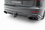 Maxton Design - Rear Splitter (with Vertical Bars) V.2 Audi SQ8 / Q8 S-Line MK1 (Facelift)