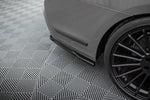 Maxton Design - Central Rear Splitter (with Vertical Bars) V.2 BMW Series 7 M-Pack G11 (Facelift)