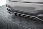 Maxton Design - Central Rear Splitter (with Vertical Bars) V.2 BMW Series 7 M-Pack G11 (Facelift)