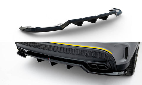 Maxton Design - Rear Splitter (with Vertical Bars) V.2 Mercedes Benz GLA 45 AMG X156